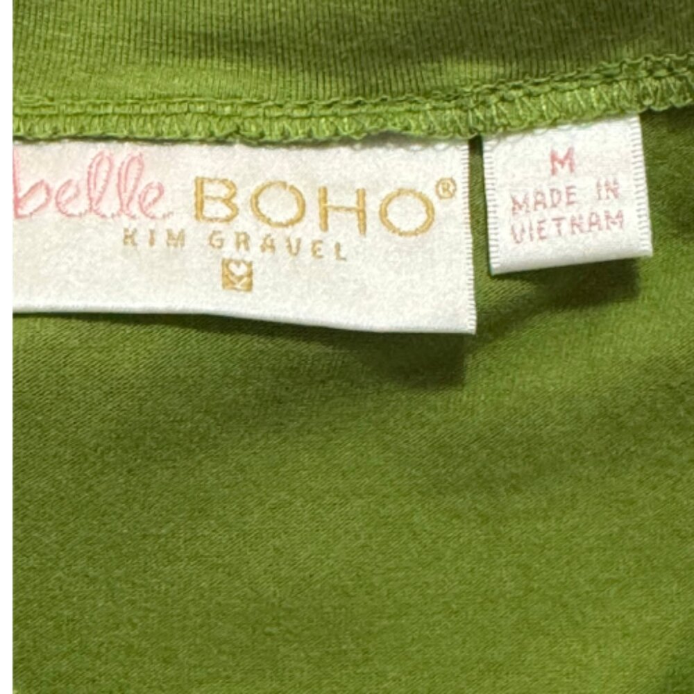 Women Green Blouse  Size M - Picture 2 of 5